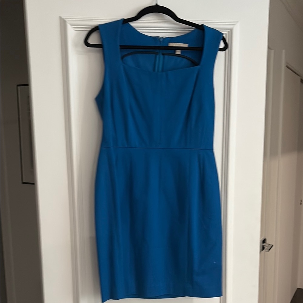 Banana Republic Bold Blue Sleeveless Mini Dress